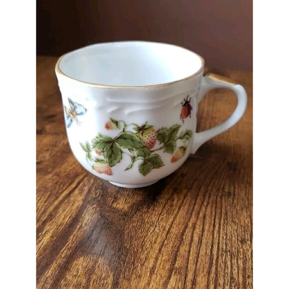 ARDALT LENWILE China Cup & Plate Luncheon Snack Set Vintage Japan Butterfly Gold - Picture 7 of 10